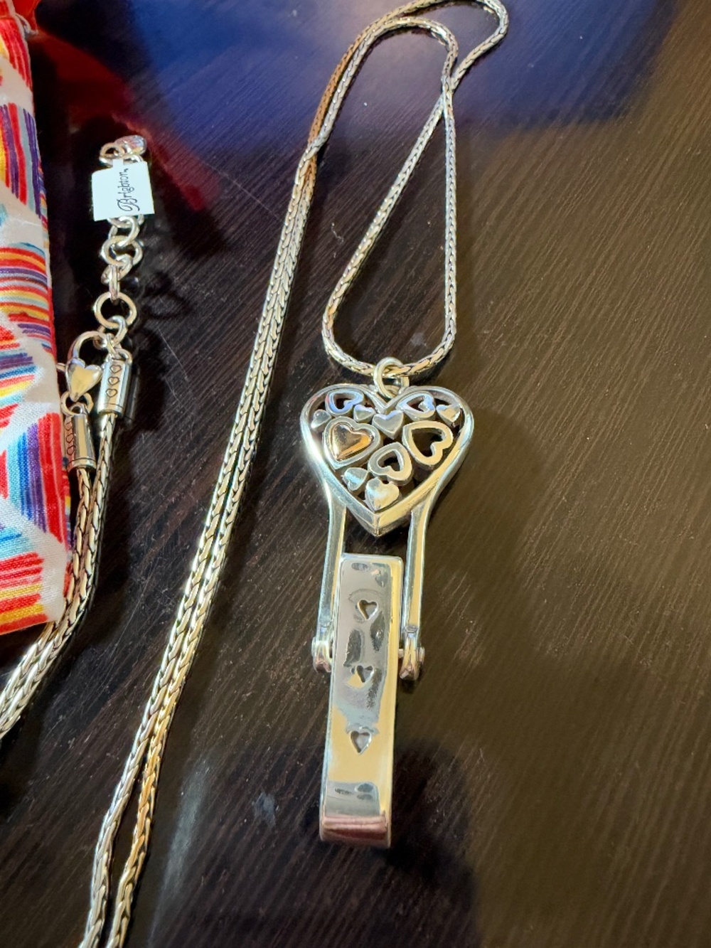 Brighton Heart Badge Clip
